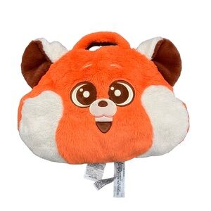 Disney Pixar Turning Red Panda Plush Pillow Bag stuffed bear head